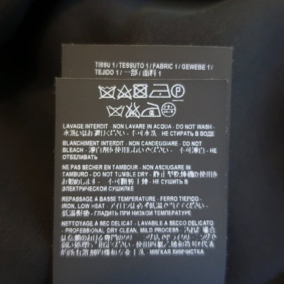 SAINT LAURENT MINI DRESS LEOPARD PRINT SILK CHIFFON SIZE 44 TIE-SLEEVE SHIFT - Picture 10 of 10